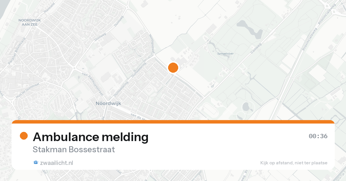 Ambulance melding — 7 feb 2026