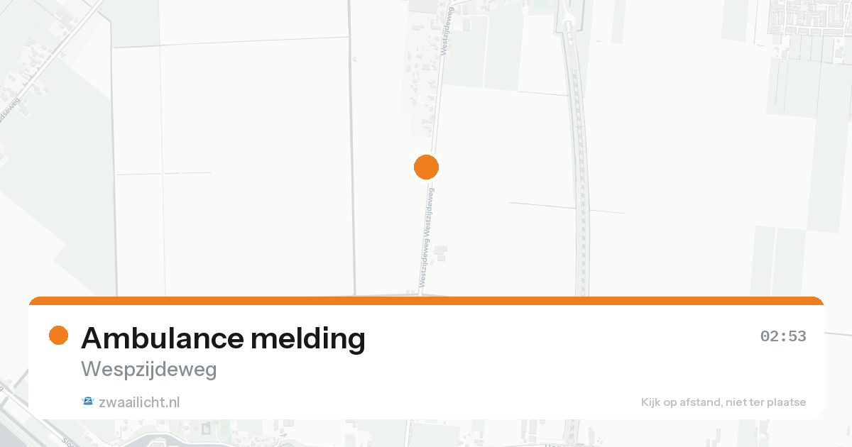 Ambulance melding — 12 jun 2026