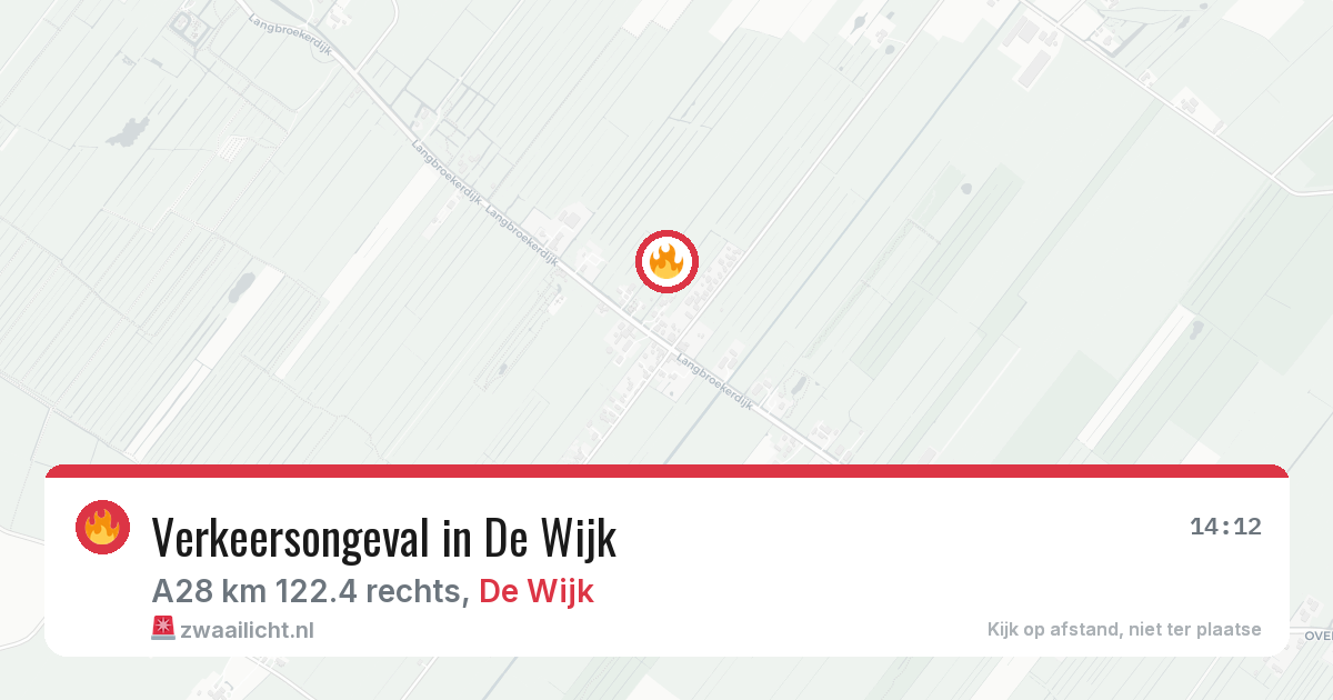 Verkeersongeval in De Wijk — 18 jun 2026