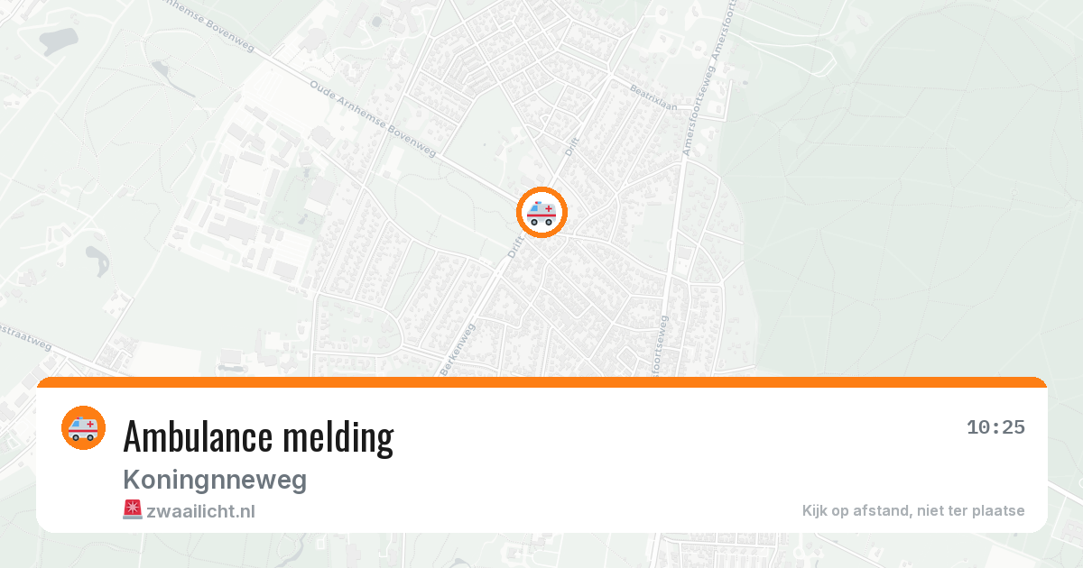 Ambulance melding — 27 jun 2026
