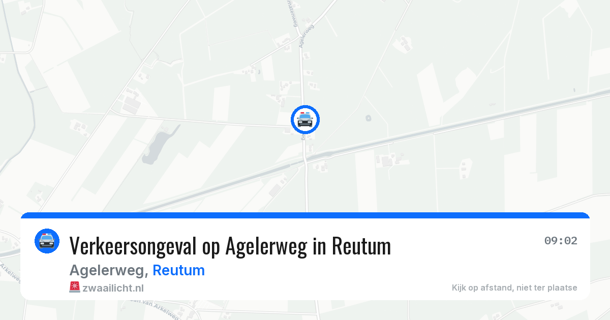 Verkeersongeval op Agelerweg in Reutum — 10 jun 2026