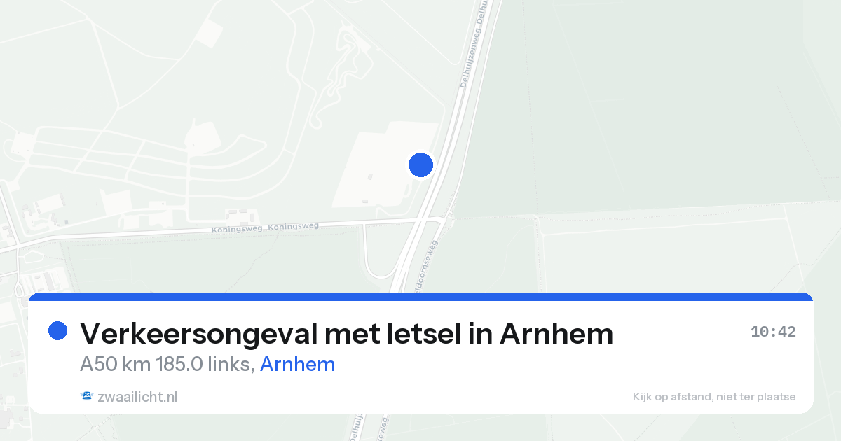 Verkeersongeval met letsel in Arnhem — 15 aug 2026