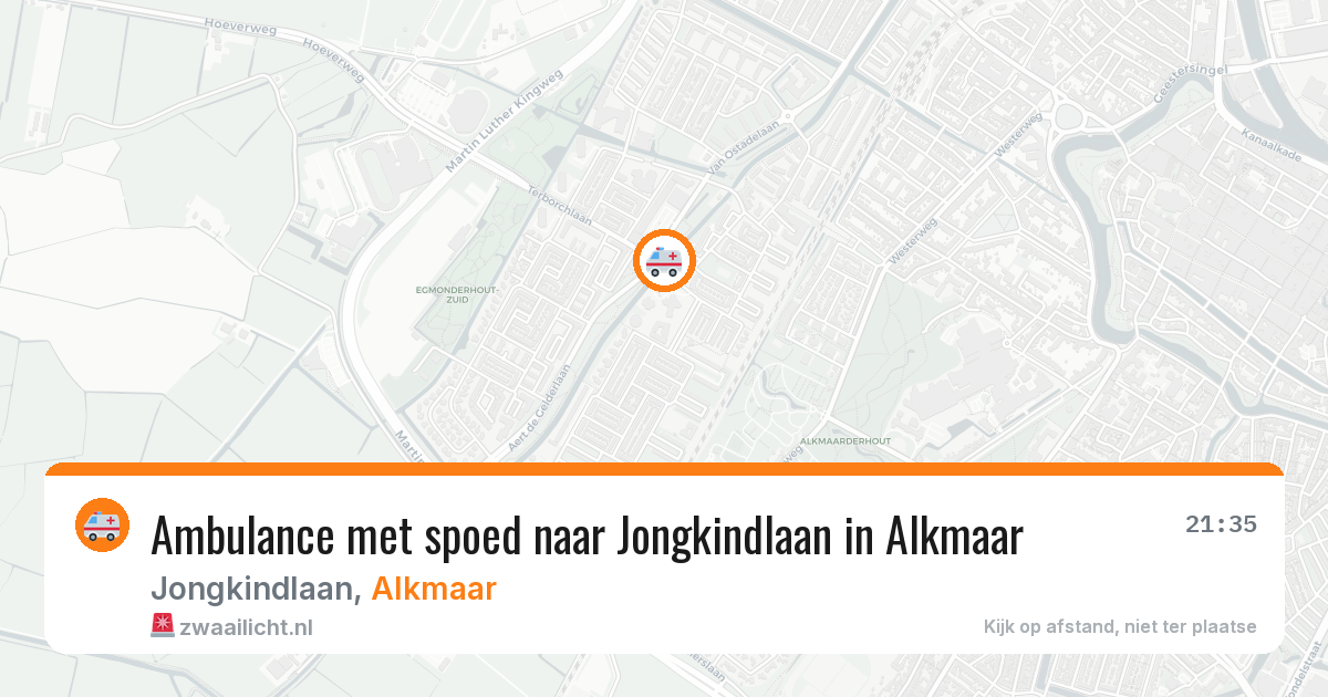 Ambulance met spoed naar Jongkindlaan in Alkmaar — 24 jan 2026