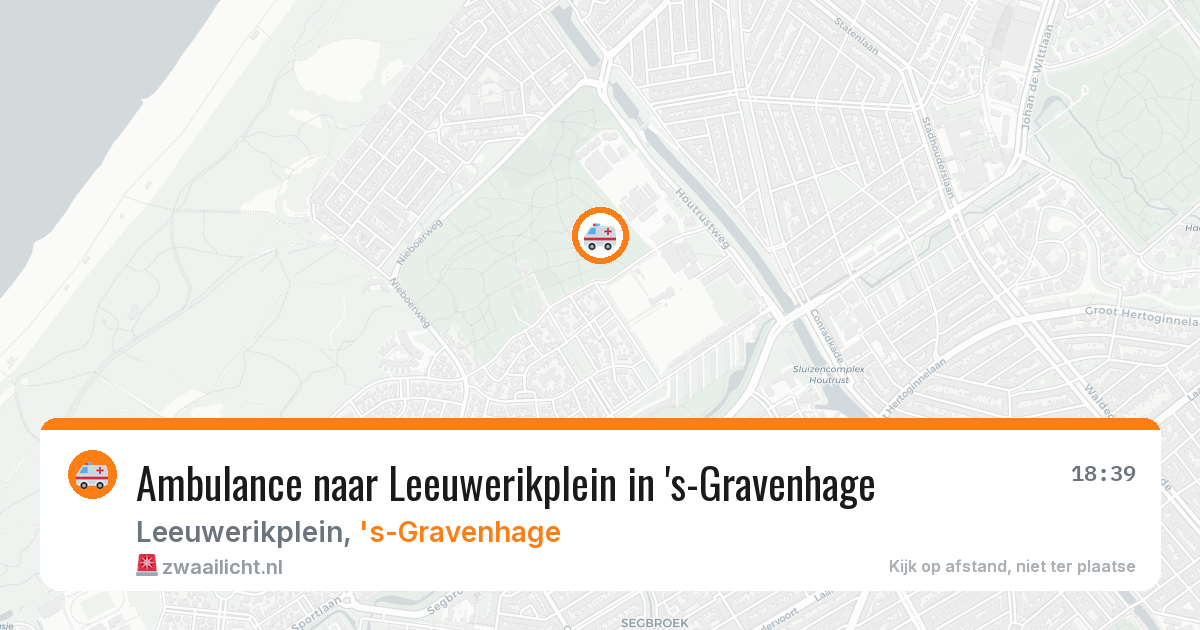 Ambulance naar Leeuwerikplein in 's-Gravenhage — 23 jun 2026