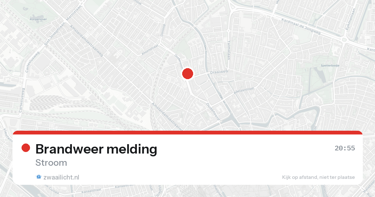 Brandweer melding — 30 jan 2026