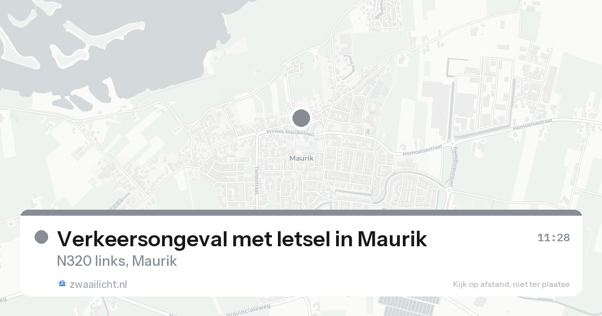 Verkeersongeval met letsel in Maurik — 22 jun 2026