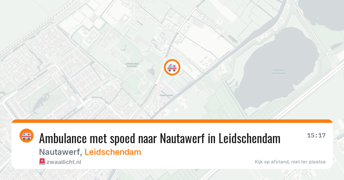Ambulance met spoed naar Nautawerf in Leidschendam — 5 jun 2026