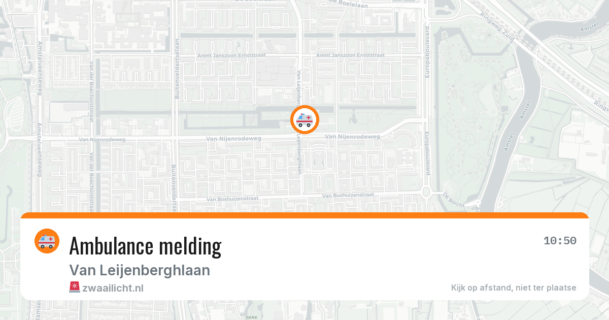Ambulance melding — 19 jun 2026