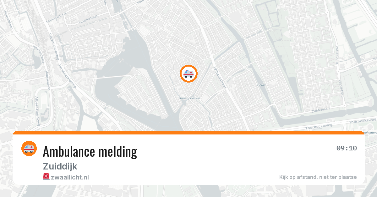 Ambulance melding — 8 jun 2026