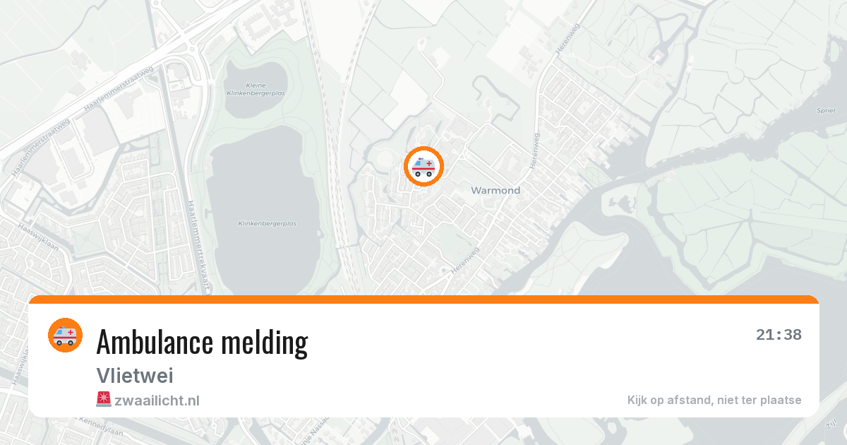 Ambulance melding — 19 apr 2026