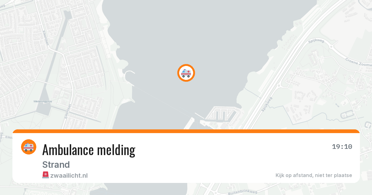 Ambulance melding — 19 jun 2026