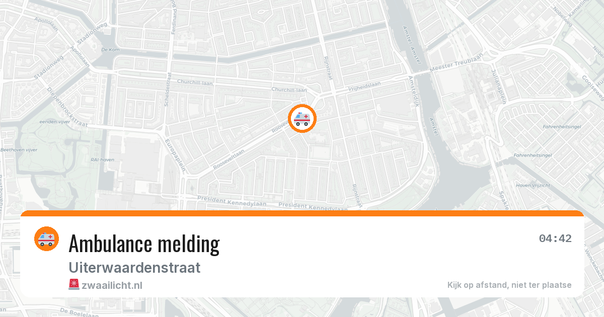 Ambulance melding — 7 mei 2026