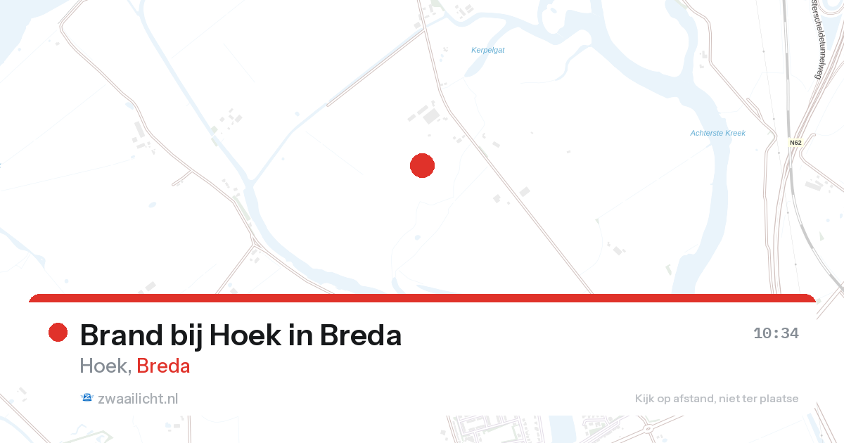 Brand bij Hoek in Breda — 28 aug 2026