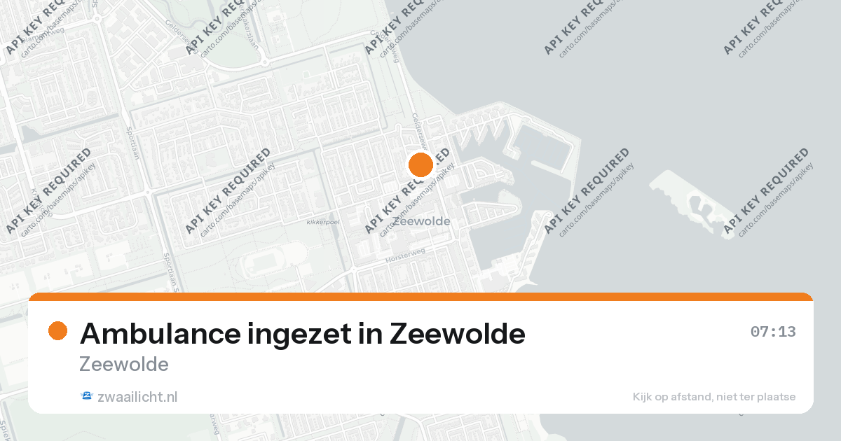 Ambulance ingezet in Zeewolde — 7 feb 2026