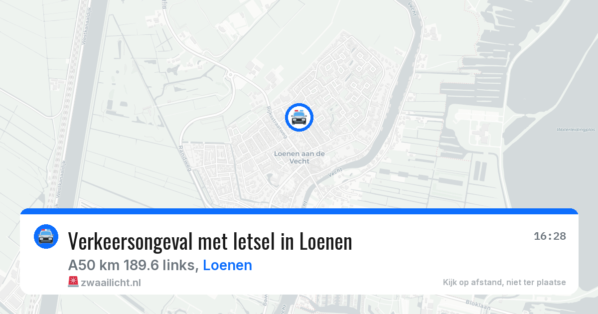 Verkeersongeval met letsel in Loenen — 26 feb 2026