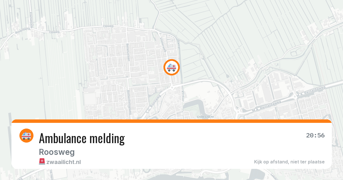 Ambulance melding — 1 apr 2026
