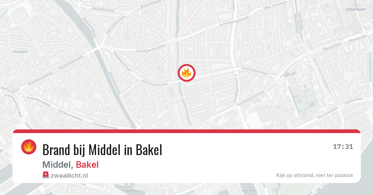 Brand bij Middel in Bakel — 12 jul 2026