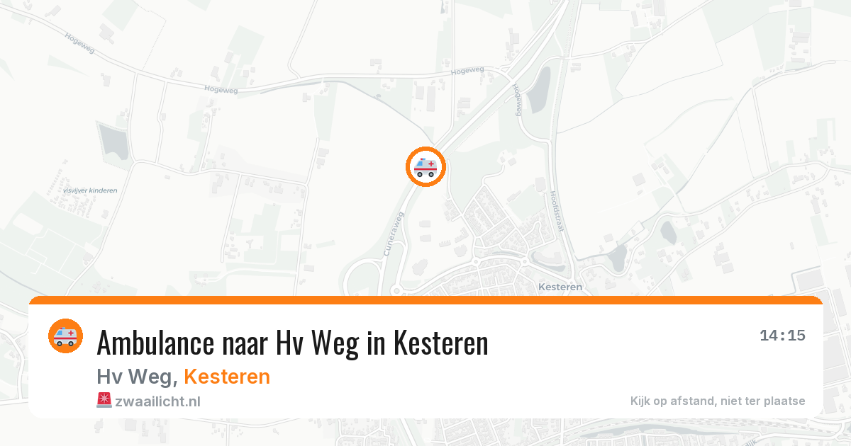 Ambulance naar Hv Weg in Kesteren — 23 jun 2026