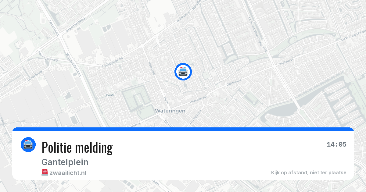 Politie melding — 5 mei 2026