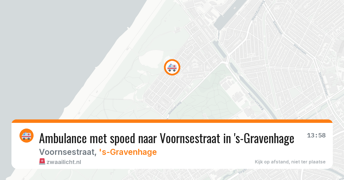 Ambulance met spoed naar Voornsestraat in 's-Gravenhage — 19 mei 2026