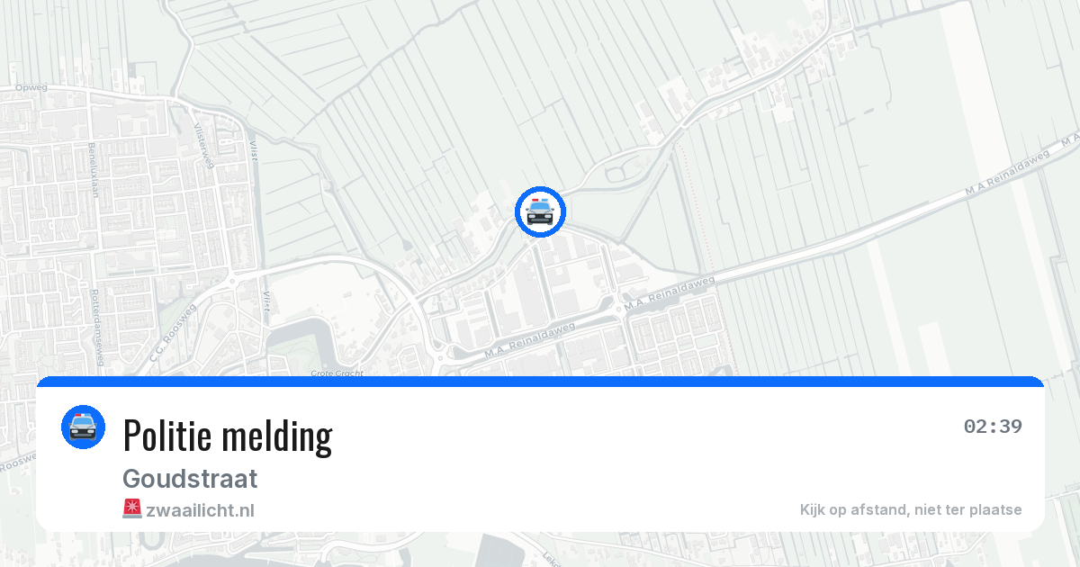 Politie melding — 11 jul 2026