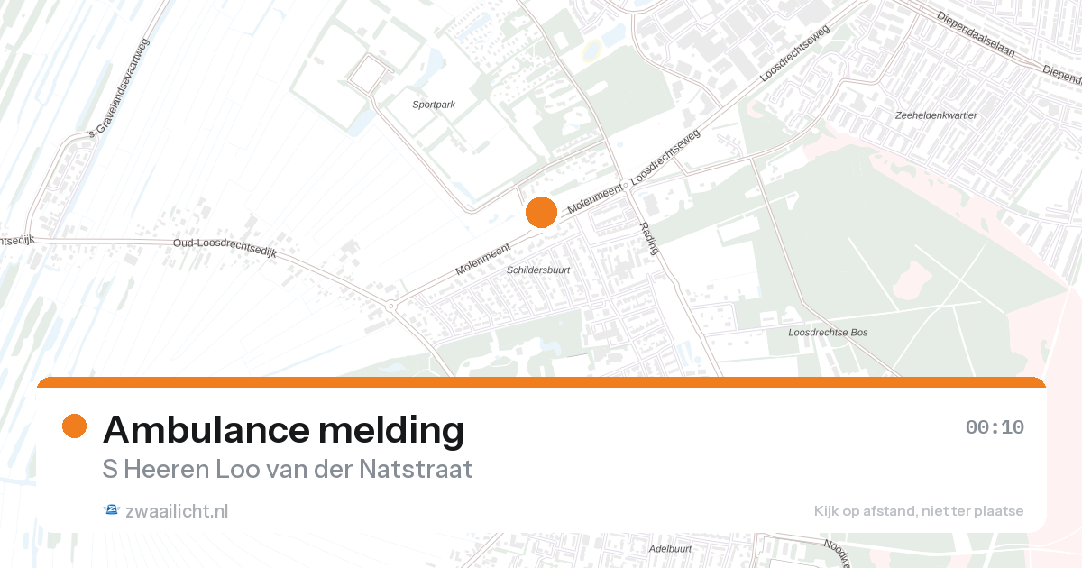 Ambulance melding — 6 feb 2026