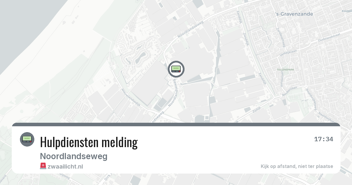 Hulpdiensten melding — 4 mrt 2026