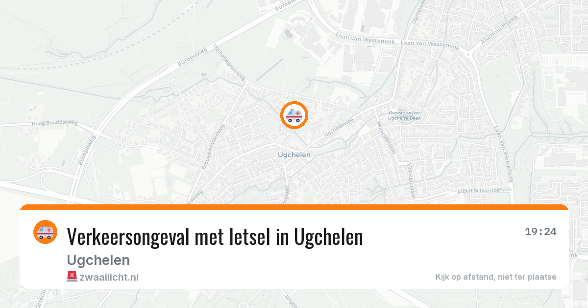 Verkeersongeval met letsel in Ugchelen — 27 apr 2026