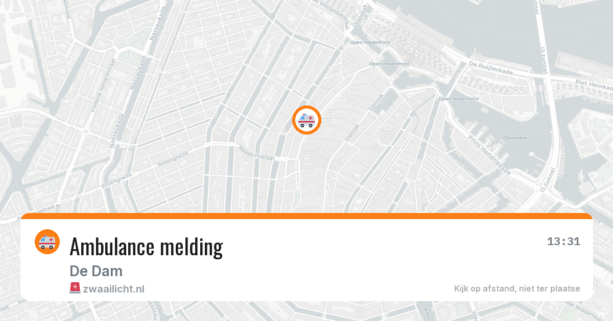 Ambulance melding — 9 jun 2026