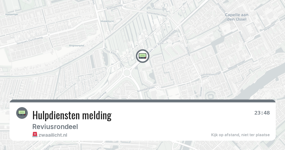 Hulpdiensten melding — 5 mrt 2026