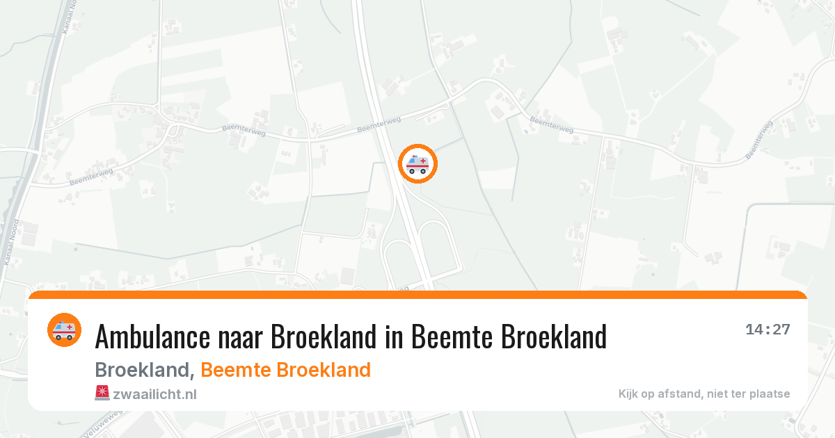 Ambulance naar Broekland in Beemte Broekland — 1 jun 2026
