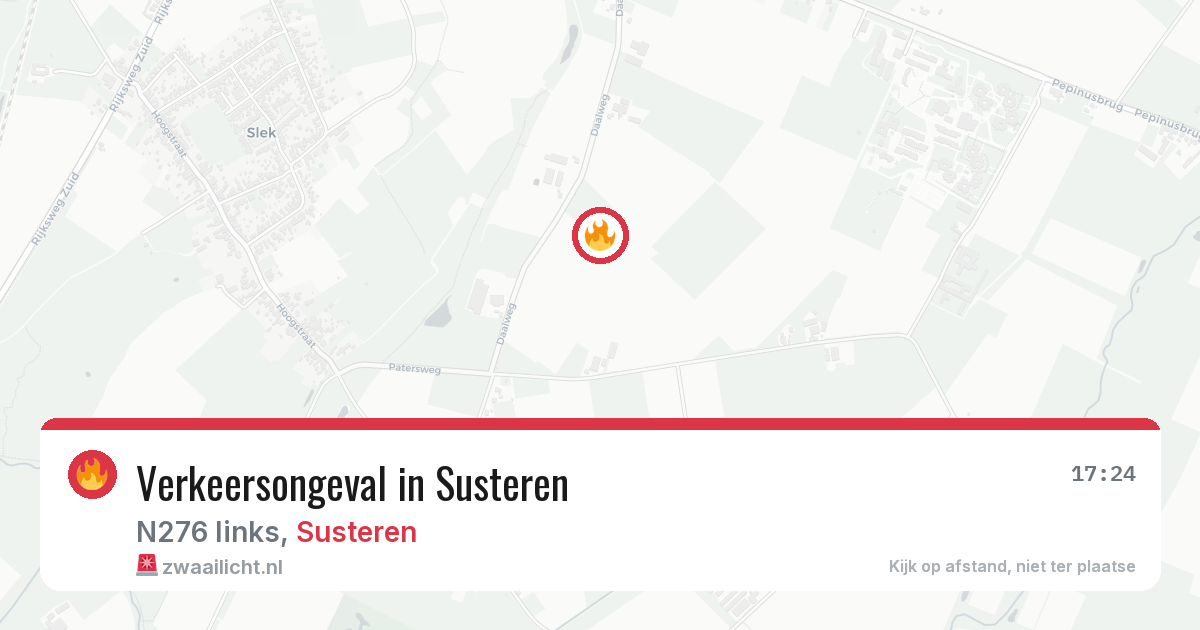 Verkeersongeval in Susteren — 25 feb 2026