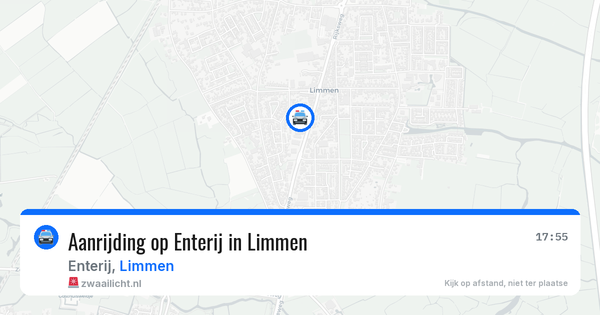 Aanrijding op Enterij in Limmen — 24 jun 2026
