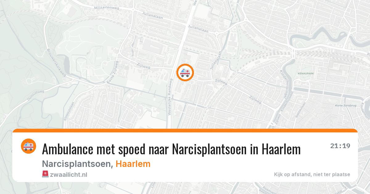 Ambulance met spoed naar Narcisplantsoen in Haarlem — 17 jan 2026