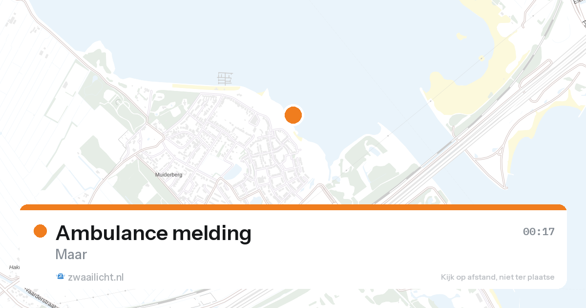 Ambulance melding — 11 jun 2026