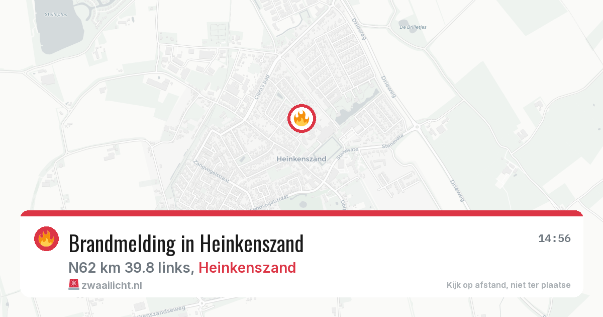 Brandmelding in Heinkenszand — 5 apr 2026
