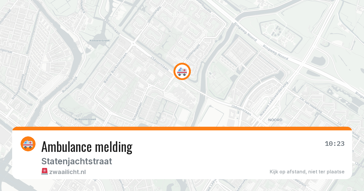 Ambulance melding — 12 jun 2026