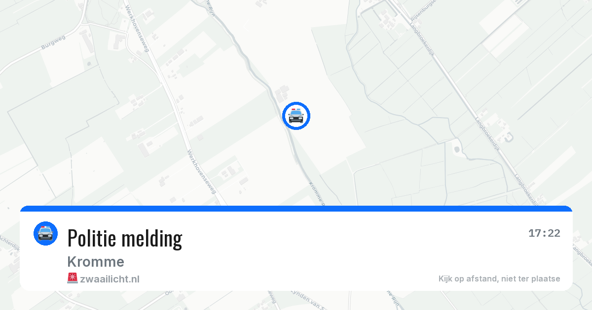 Politie melding — 25 jun 2026