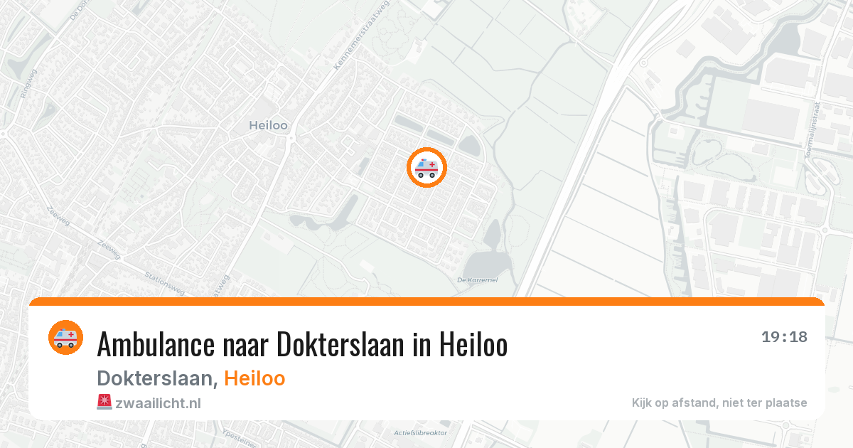 Ambulance naar Dokterslaan in Heiloo — 10 jul 2026