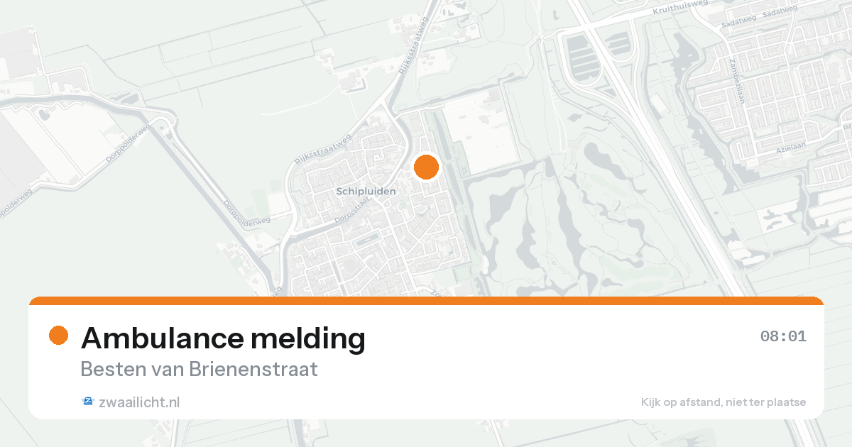 Ambulance melding — 31 jan 2026
