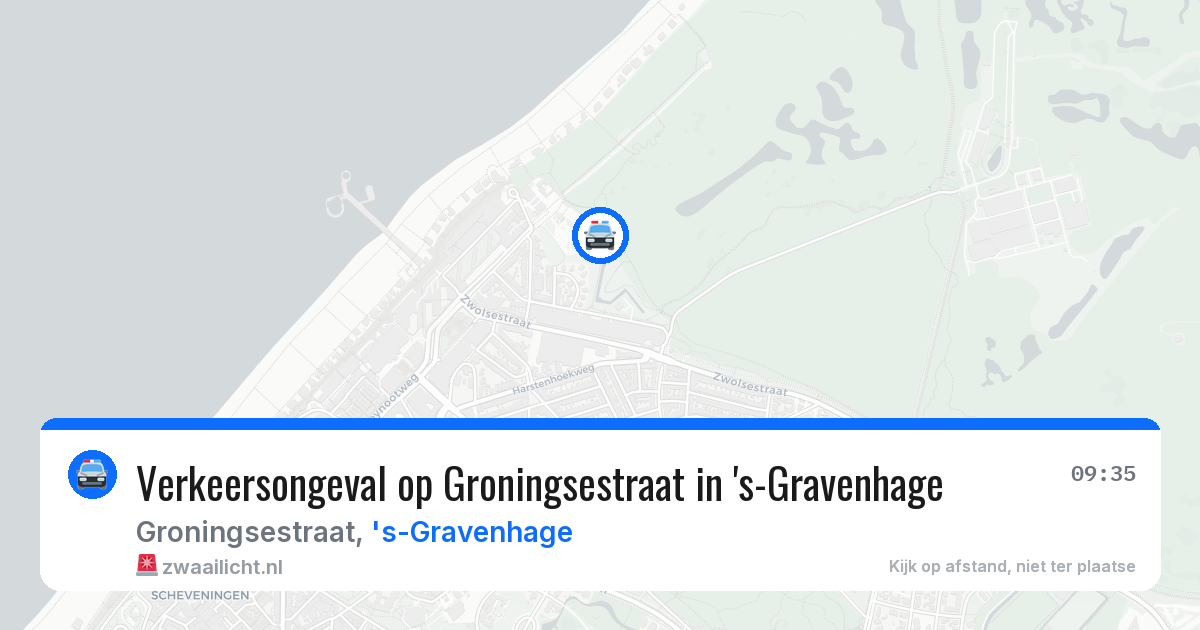 Verkeersongeval op Groningsestraat in 's-Gravenhage — 2 mei 2026
