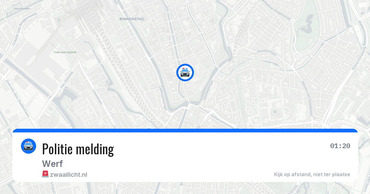 Politie melding — 22 jun 2026