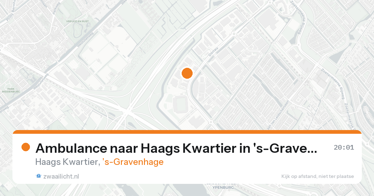 Ambulance naar Haags Kwartier in 's-Gravenhage — 30 jan 2026