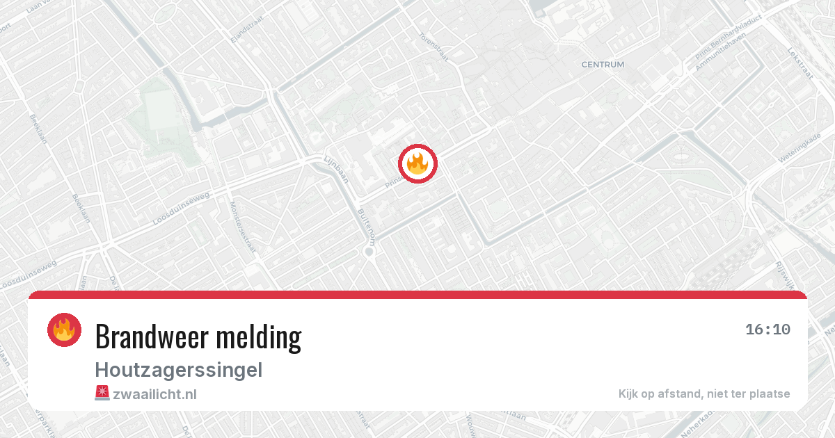 Brandweer melding — 6 jun 2026