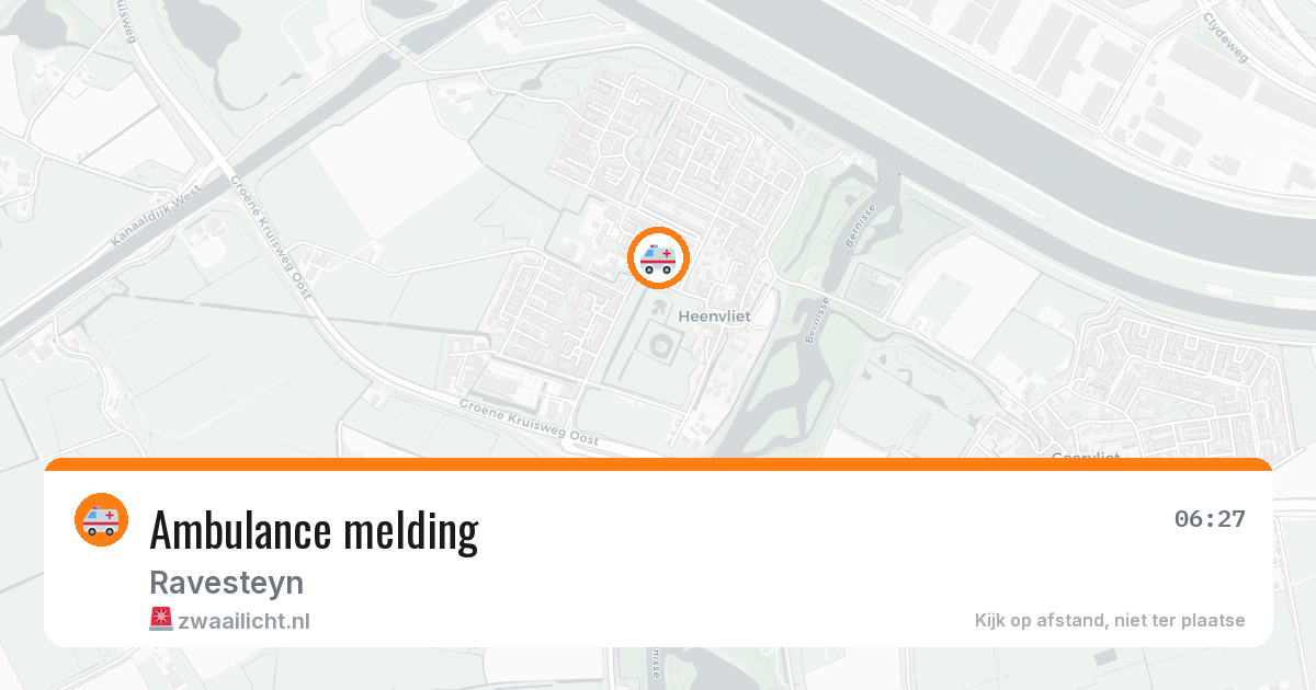 Ambulance melding — 18 jun 2026