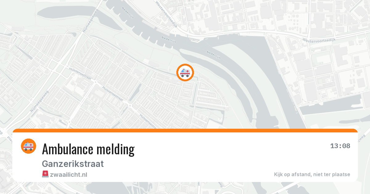Ambulance melding — 16 jun 2026