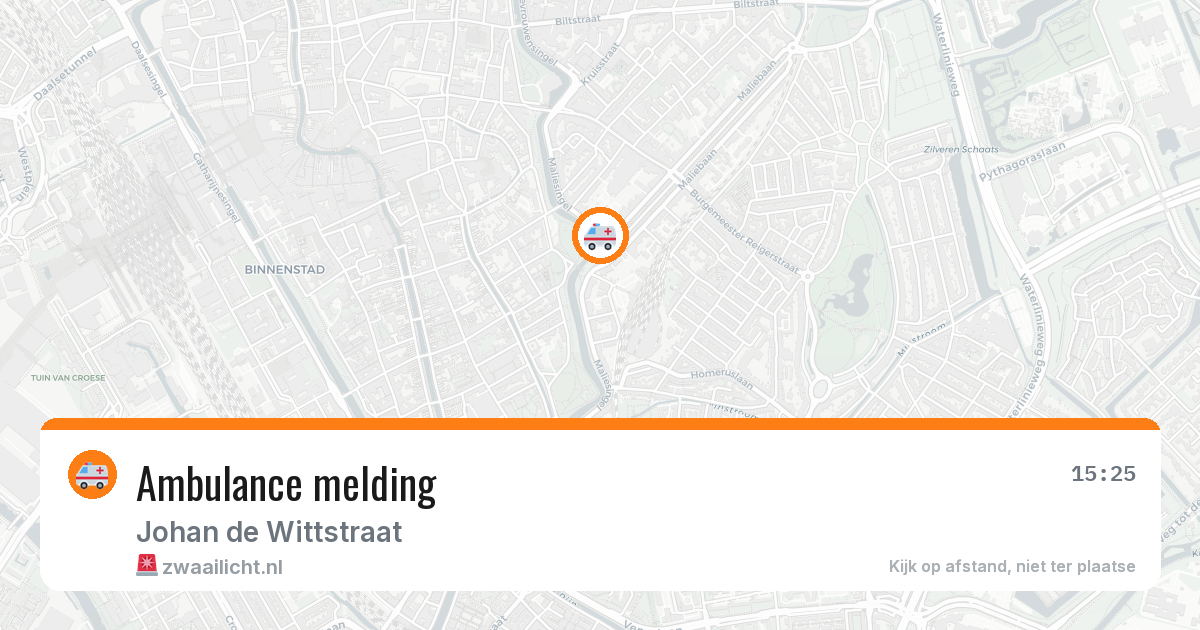 Ambulance melding — 12 feb 2026