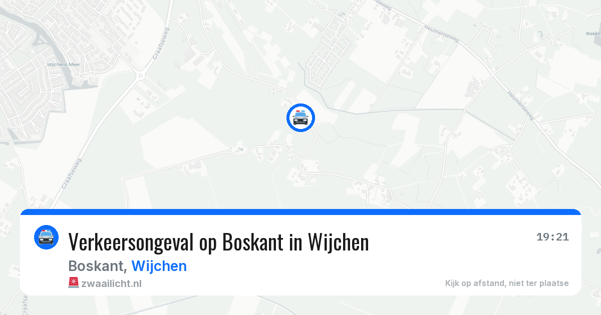 Verkeersongeval op Boskant in Wijchen — 30 jun 2026