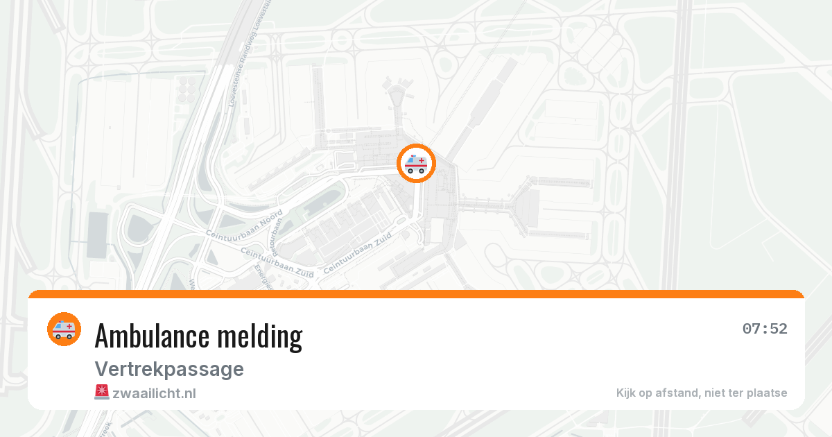 Ambulance melding — 12 mei 2026