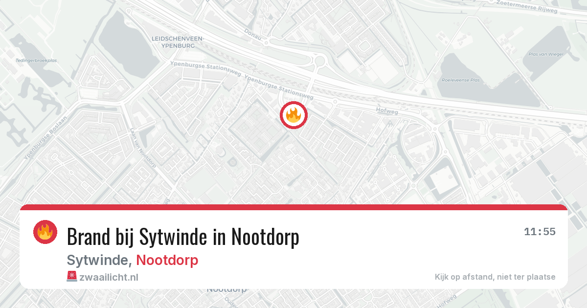 Brand bij Sytwinde in Nootdorp — 26 jun 2026